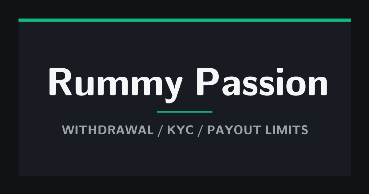 Rummy Passion card